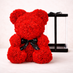 Τριανταφυλλένιο αρκουδάκι 40cm (RoseBear)