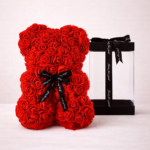 Tριανταφυλλένιο Αρκουδάκι 25cm (RoseBear)